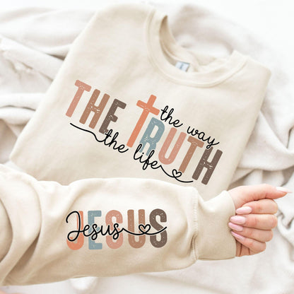 Jesus The Way Sweater New