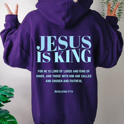 Jesus Is King Christian Hoodie V6