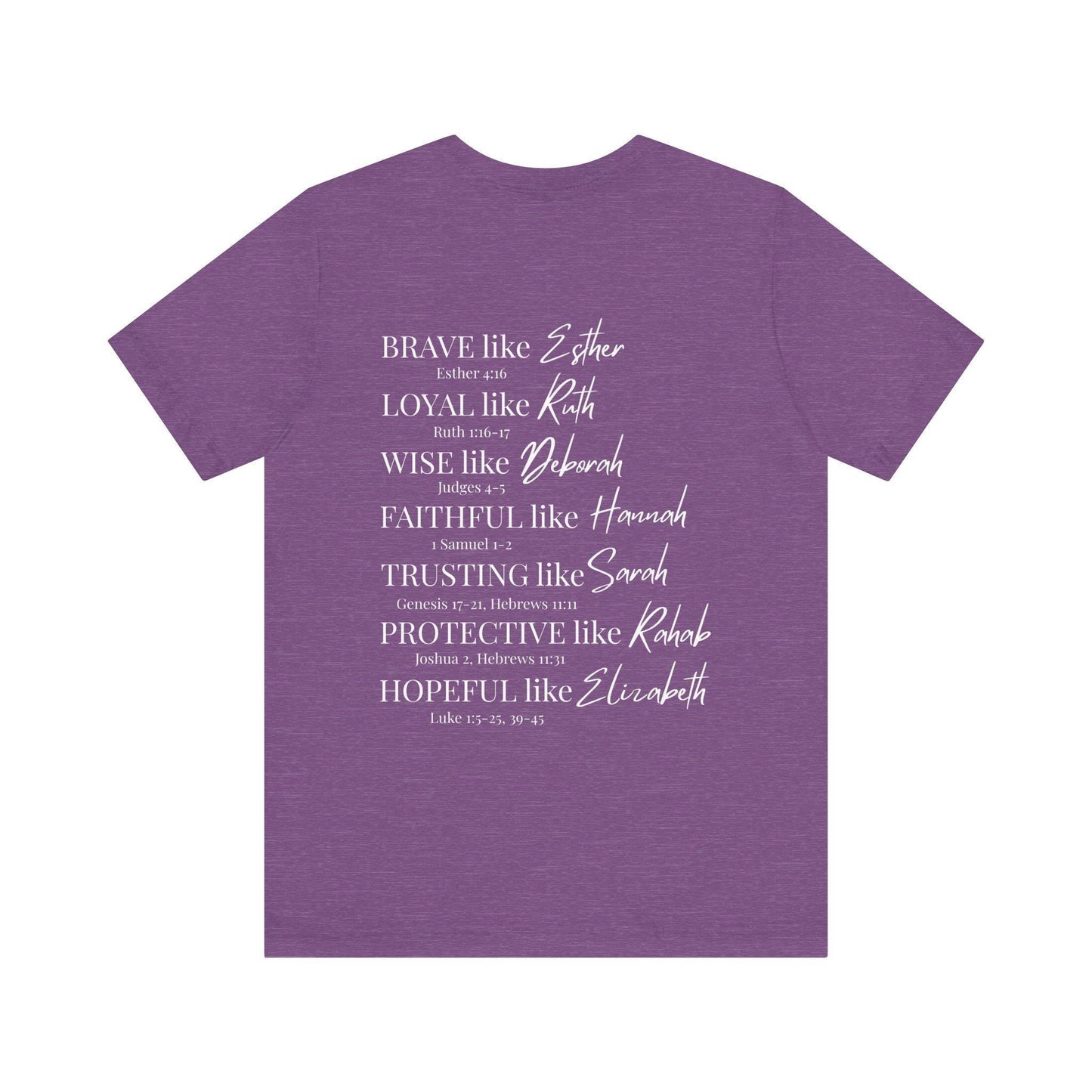 Women Of The Bible Tee V8