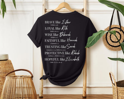 Women Of The Bible Tee V8
