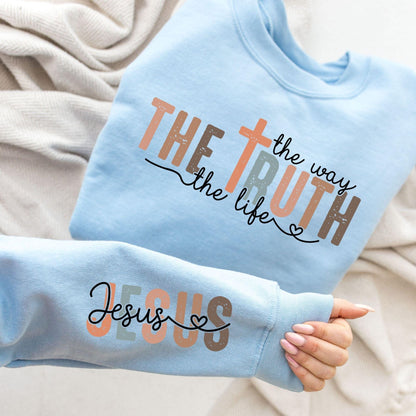 Jesus The Way Sweater New