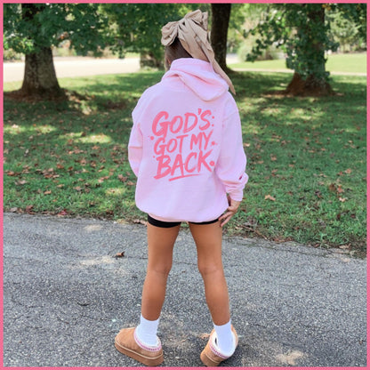 God's Got My Back Youth Hoodie