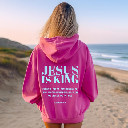Jesus Is King Christian Hoodie V6