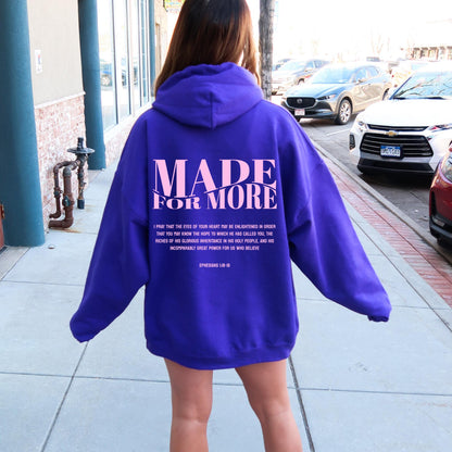 Made For More Christian Hoodie