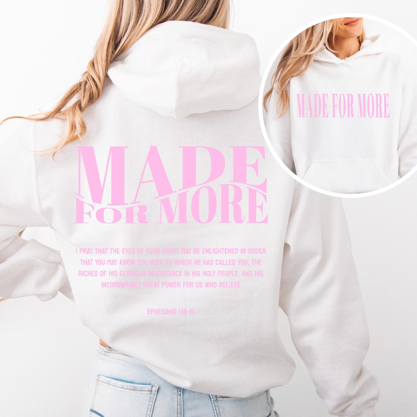Made For More Christian Hoodie