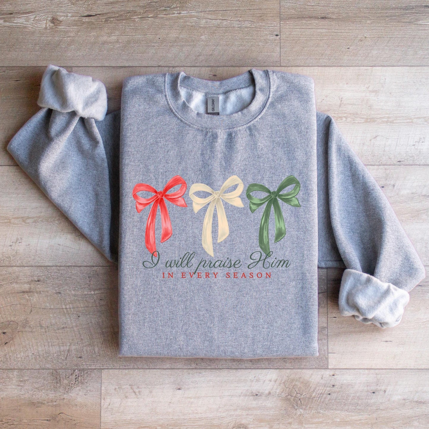 I Will Praise Him Sweater V5