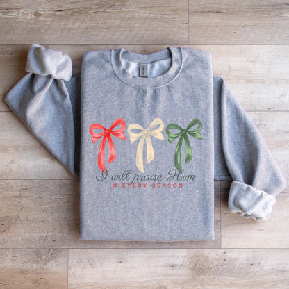 I Will Praise Him Sweater V5