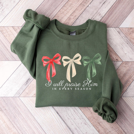 I Will Praise Him Sweater V5