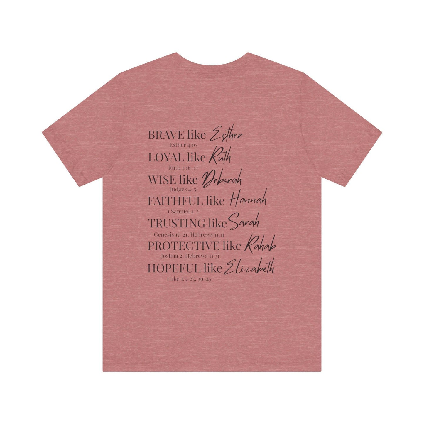 Women Of The Bible Tee V8