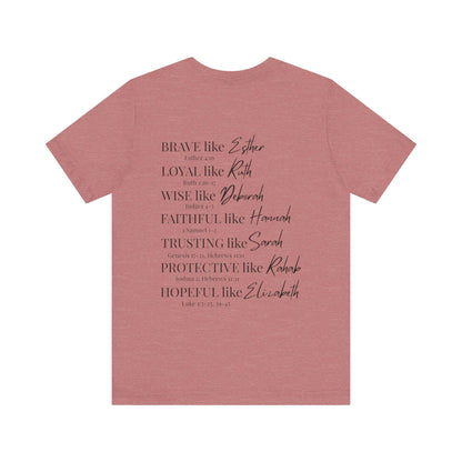 Women Of The Bible Tee V8