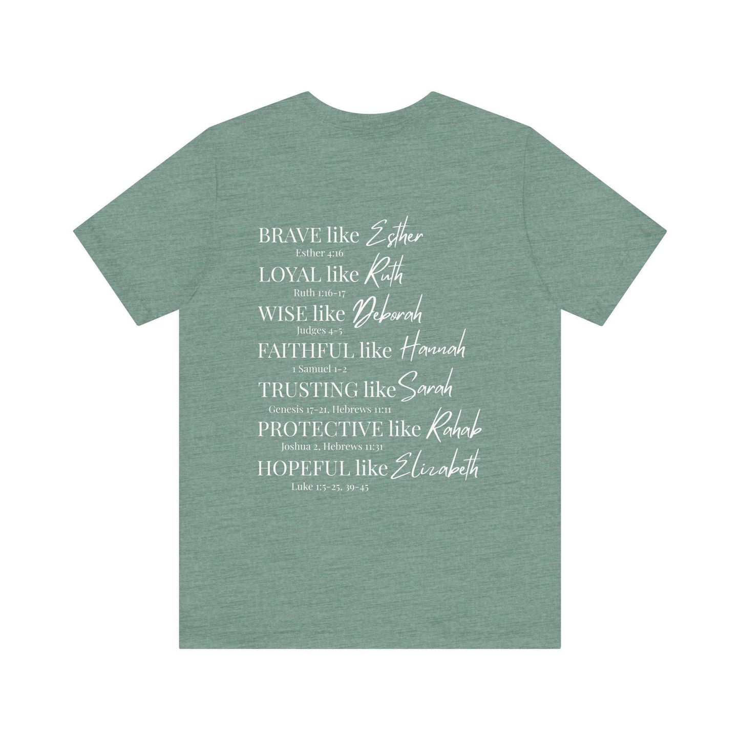 Women Of The Bible Tee V8