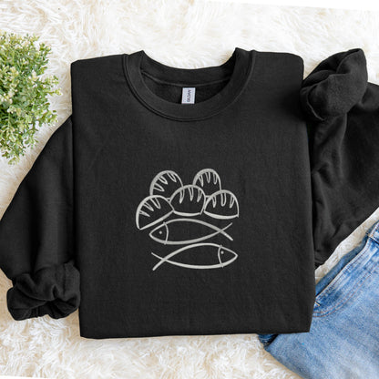 5 Loaves 2 Fishes Sweater