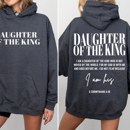 Christian Daughter of the King Hoodie