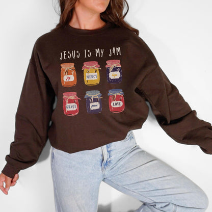 Jesus Is My Jam Crewneck