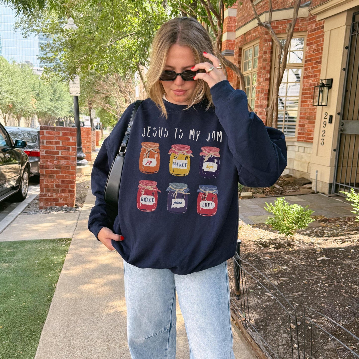 Jesus Is My Jam Crewneck