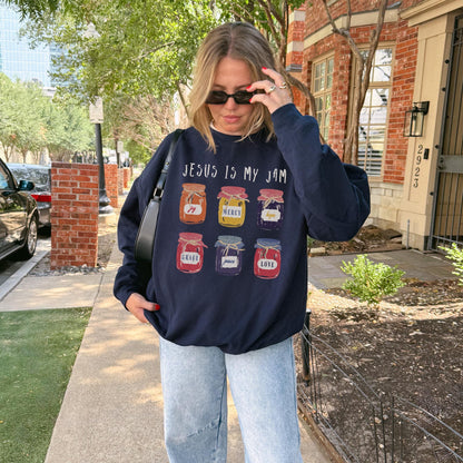 Jesus Is My Jam Crewneck