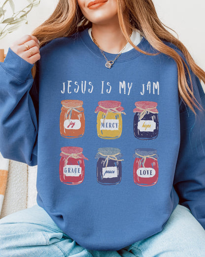 Jesus Is My Jam Crewneck