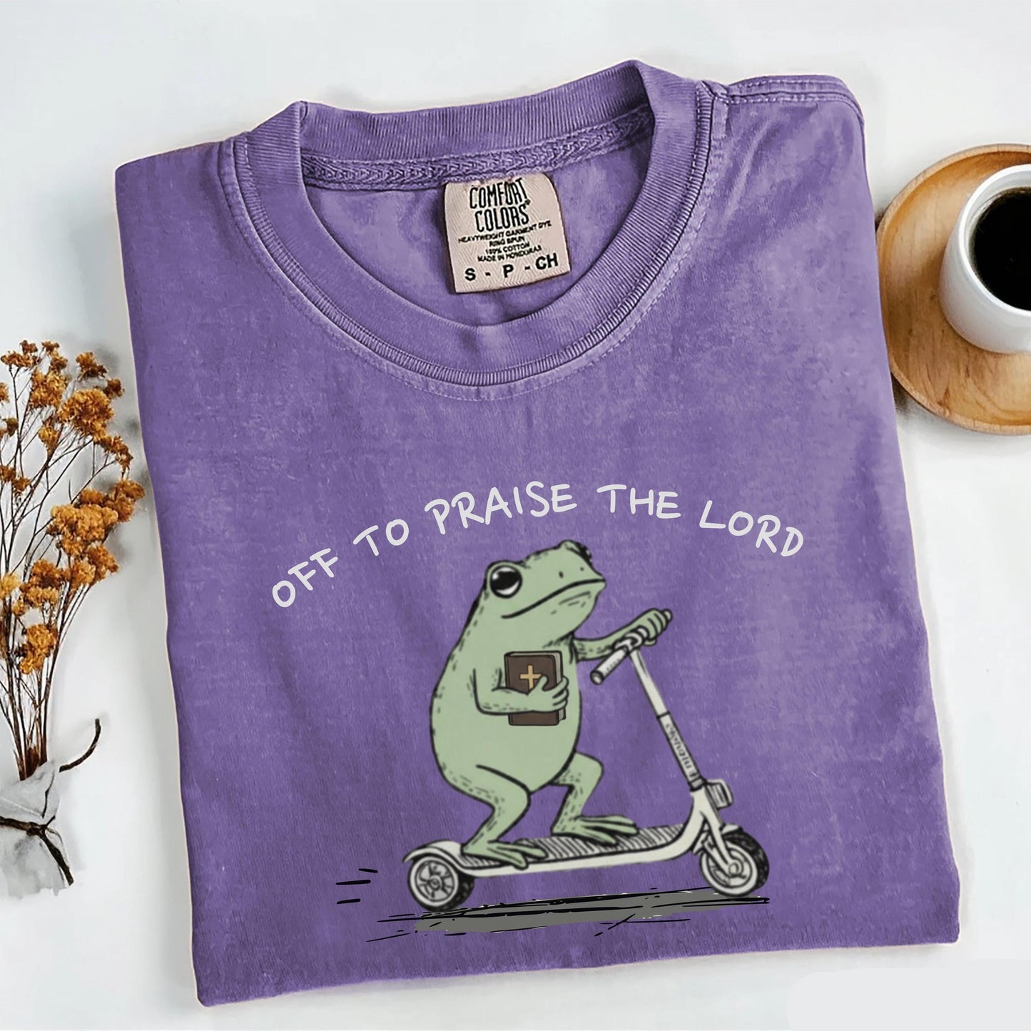 Off To Praise The Lord Tee
