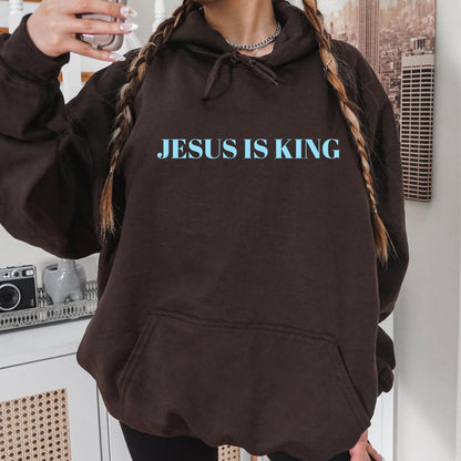 Jesus Is King Christian Hoodie V6