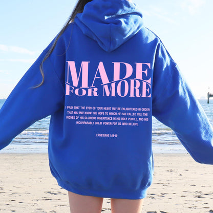 Made For More Christian Hoodie