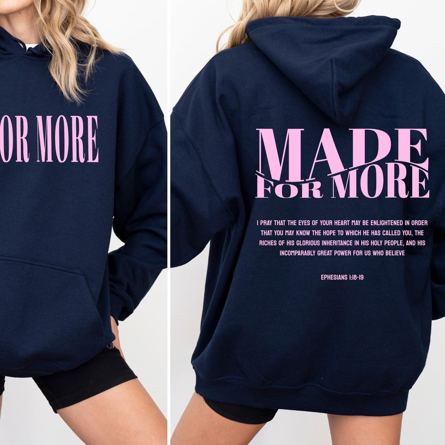 Made For More Christian Hoodie