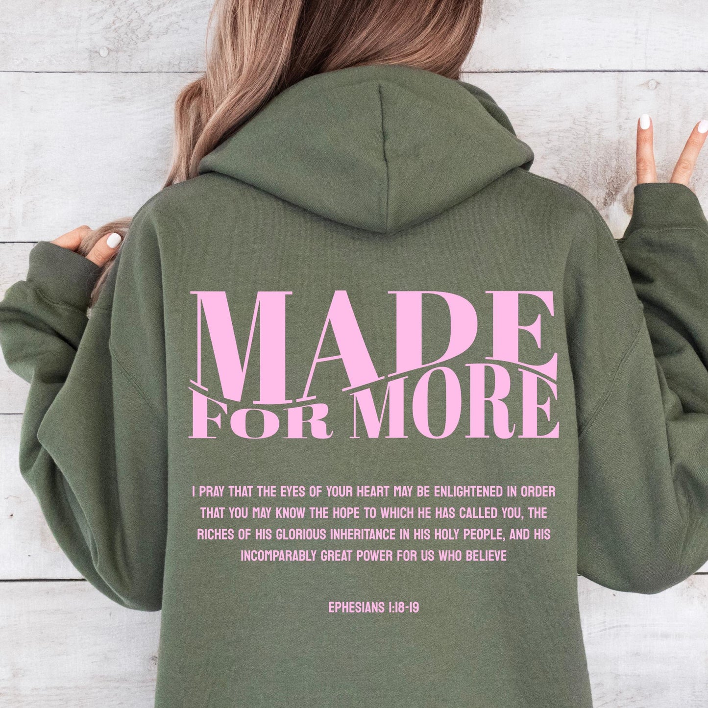 Made For More Christian Hoodie