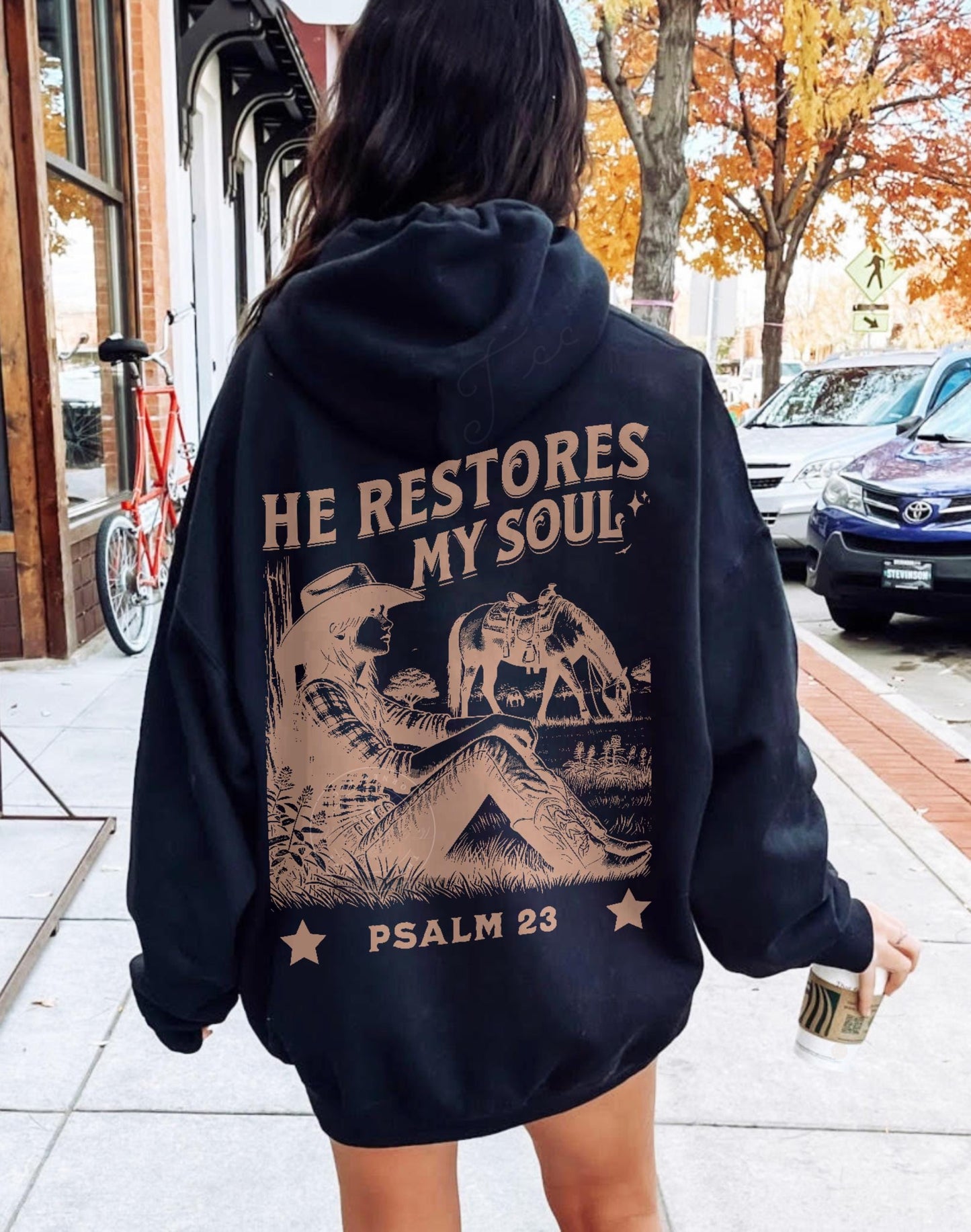 He Restores My Soul Hoodie