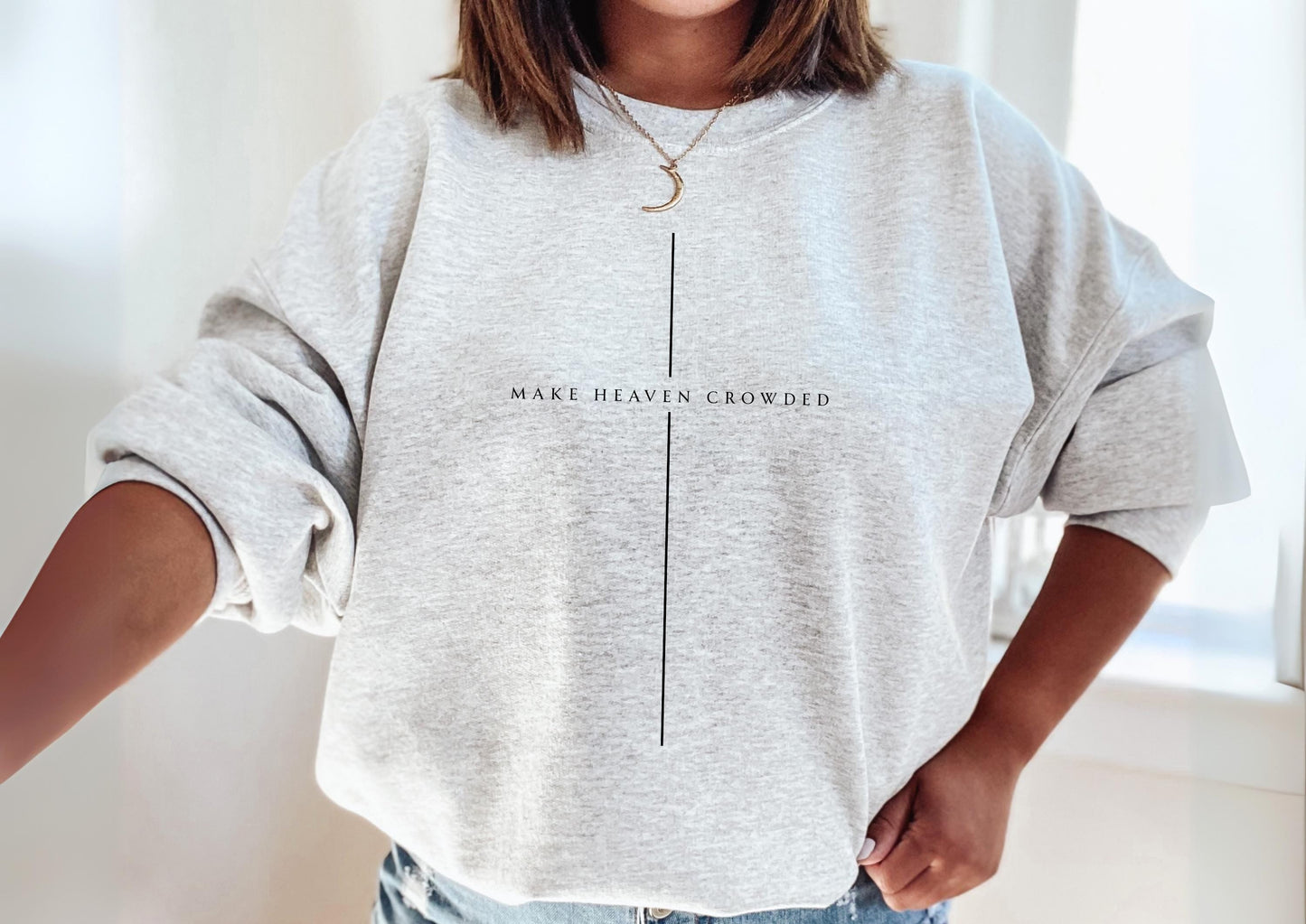 Make Heaven Crowded Sweater V 1