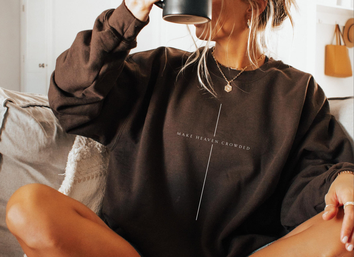 Make Heaven Crowded Sweater V 1