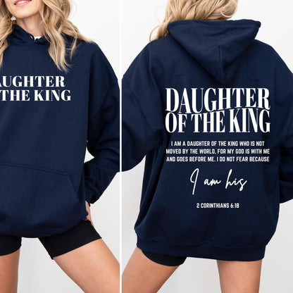 Christian Daughter of the King Hoodie