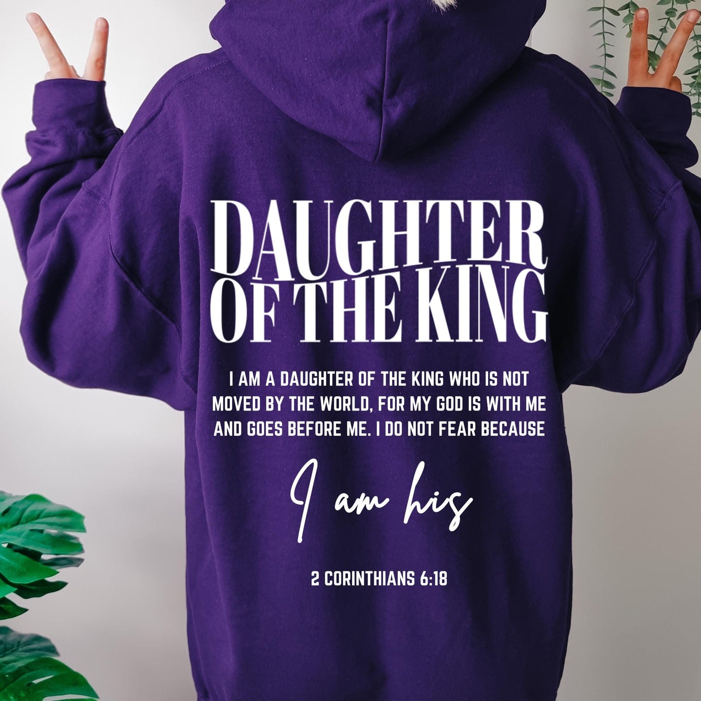 Christian Daughter of the King Hoodie