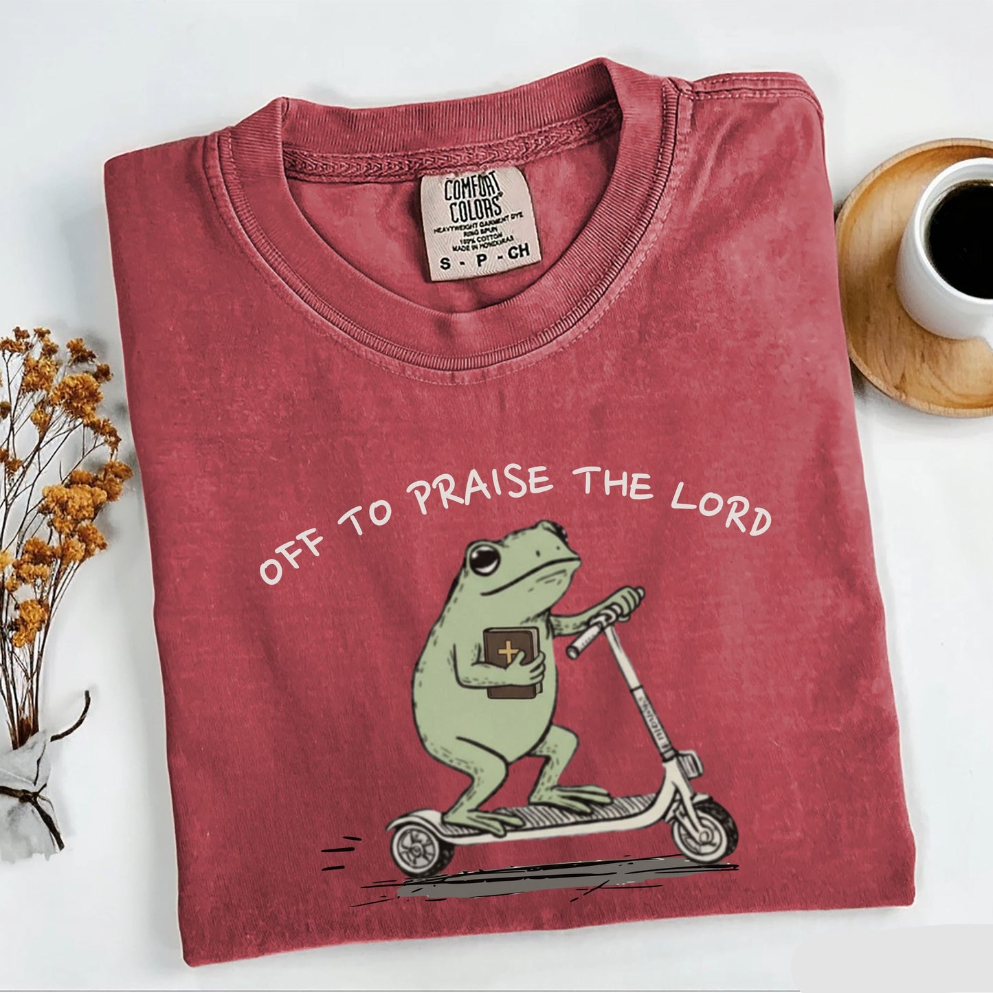 Off To Praise The Lord Tee