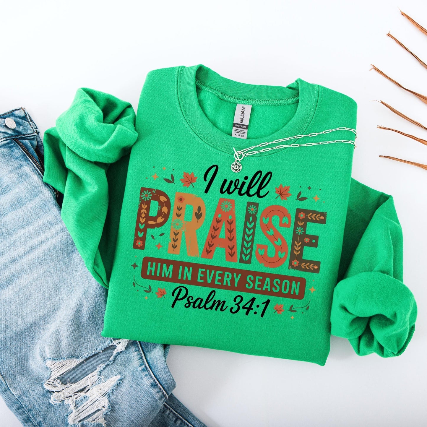 I Will Praise Him Sweater V