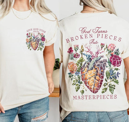 Broken Pieces Into Masterpieces Shirt