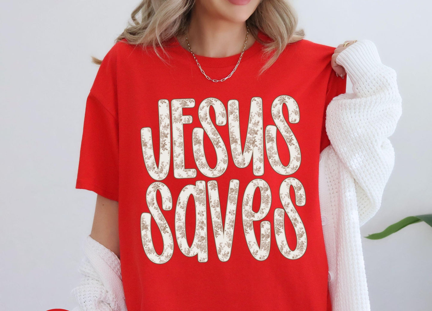 Jesus Saves Tee V12