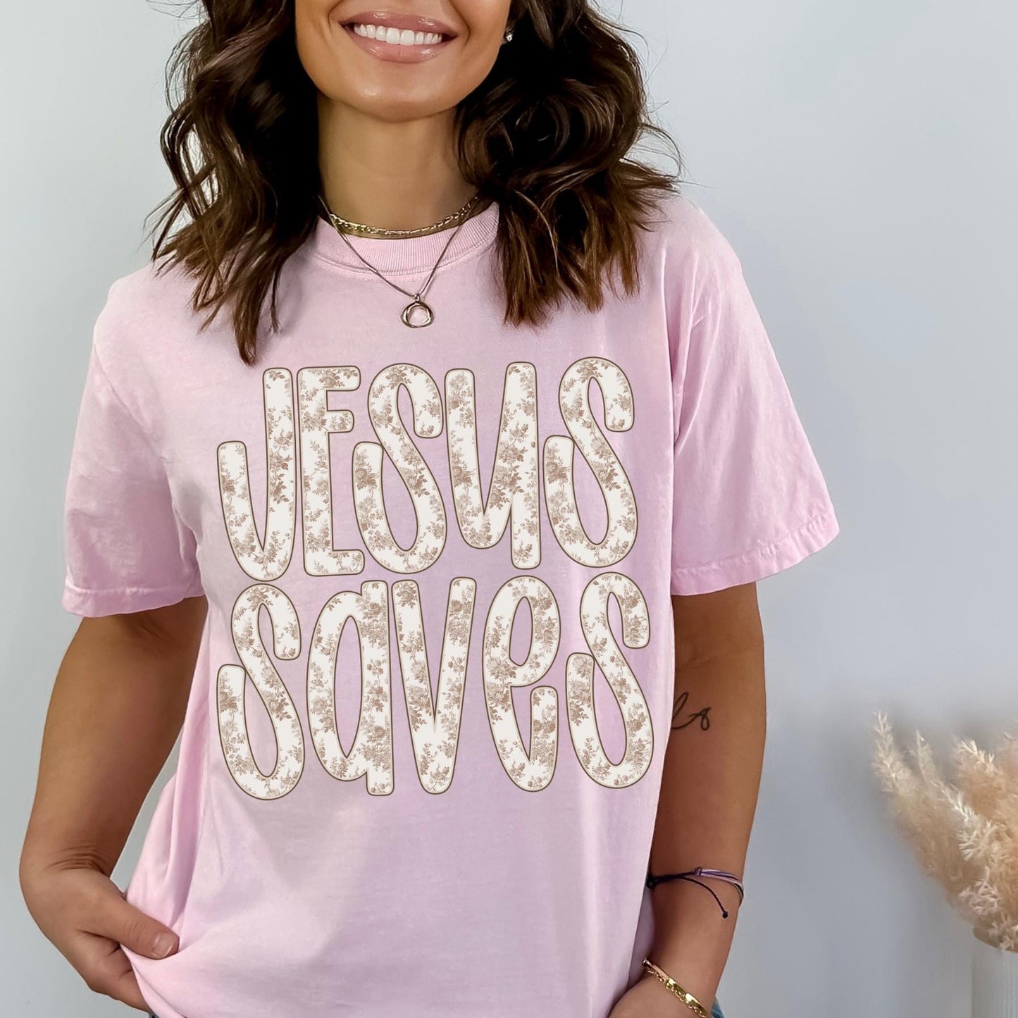 Jesus Saves Tee V12