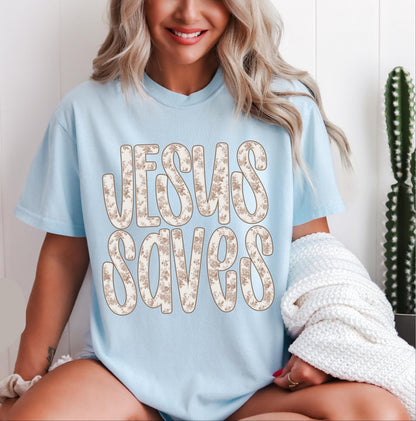 Jesus Saves Tee V12