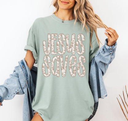 Jesus Saves Tee V12