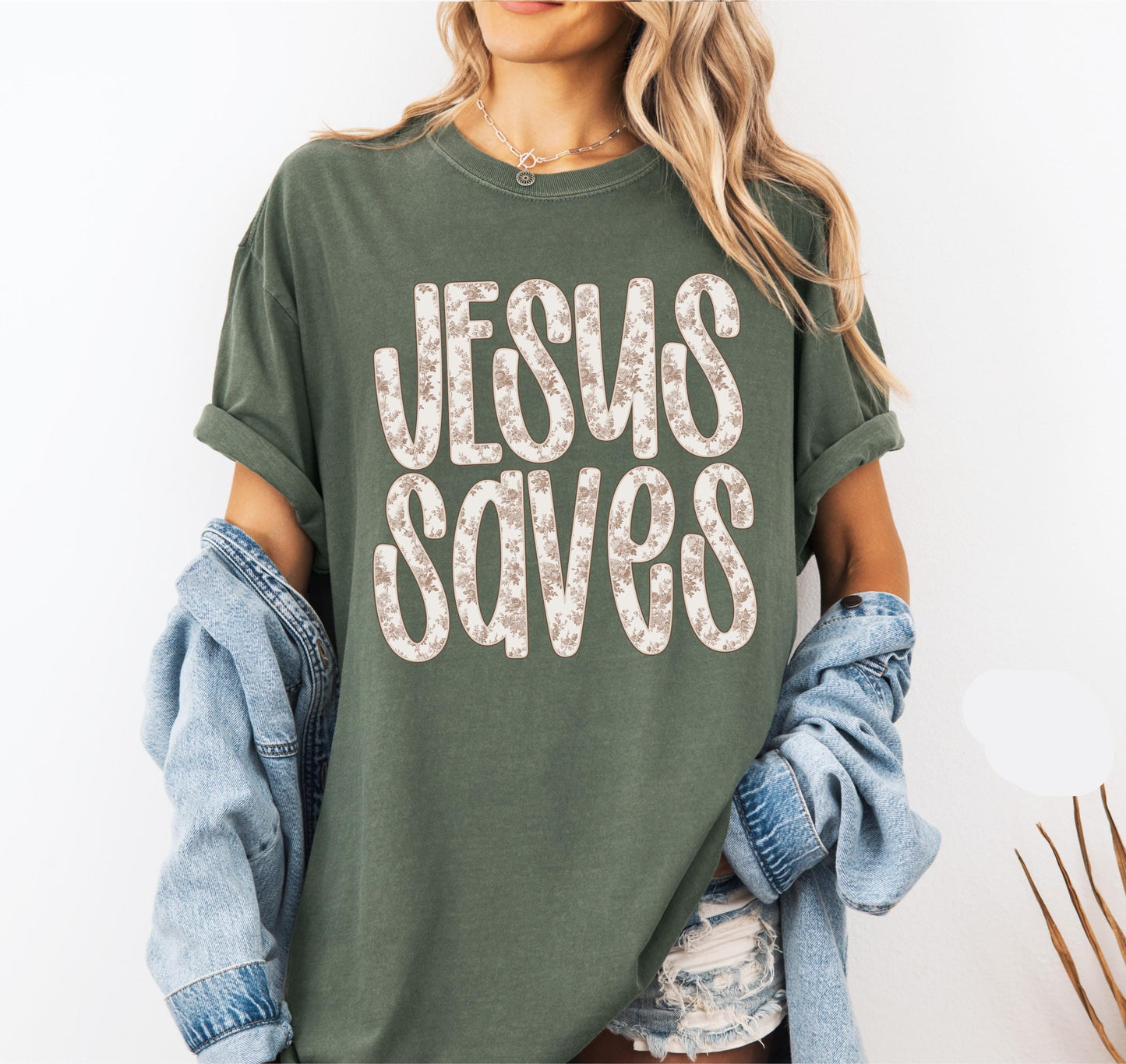 Jesus Saves Tee V12