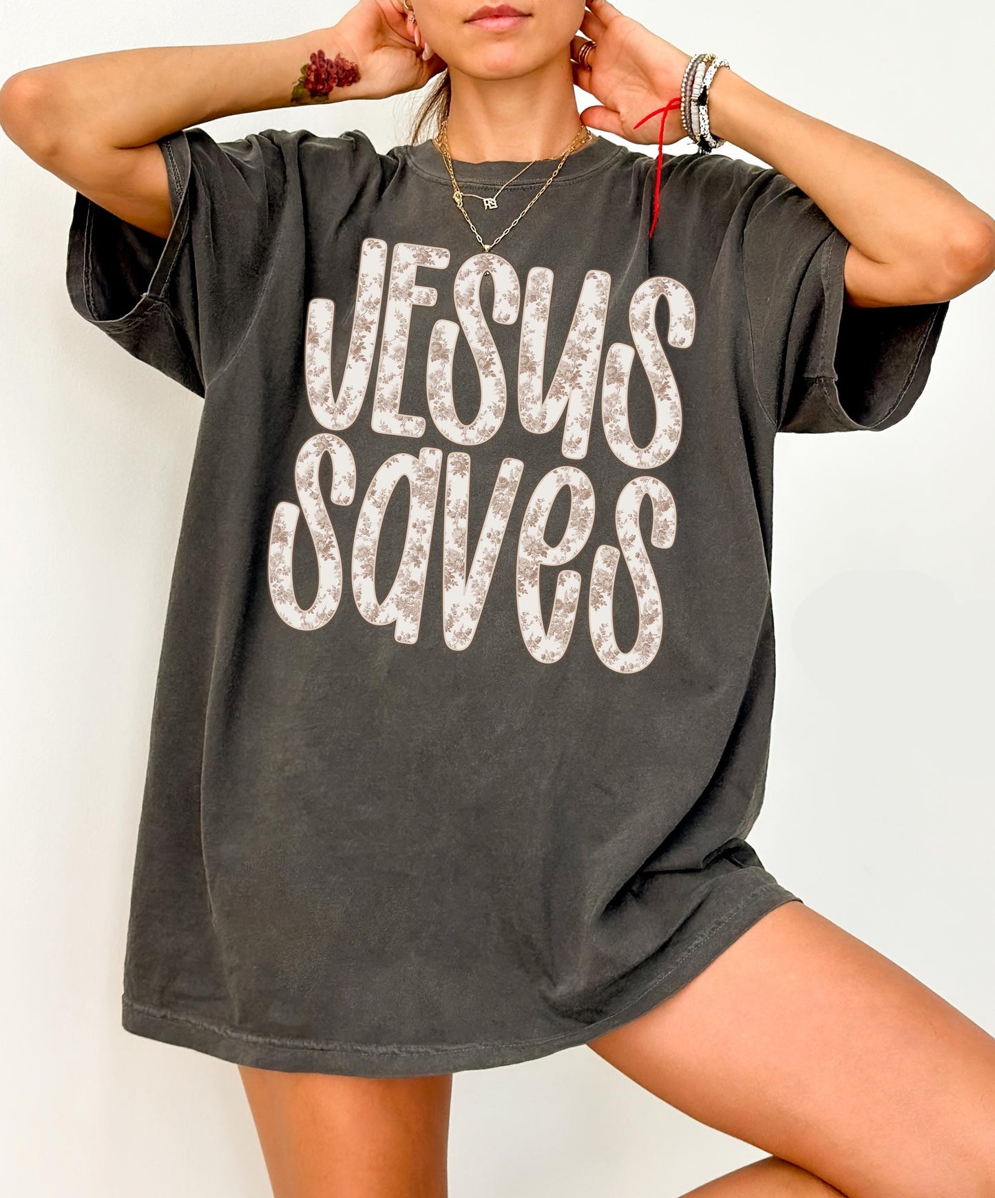 Jesus Saves Tee V12