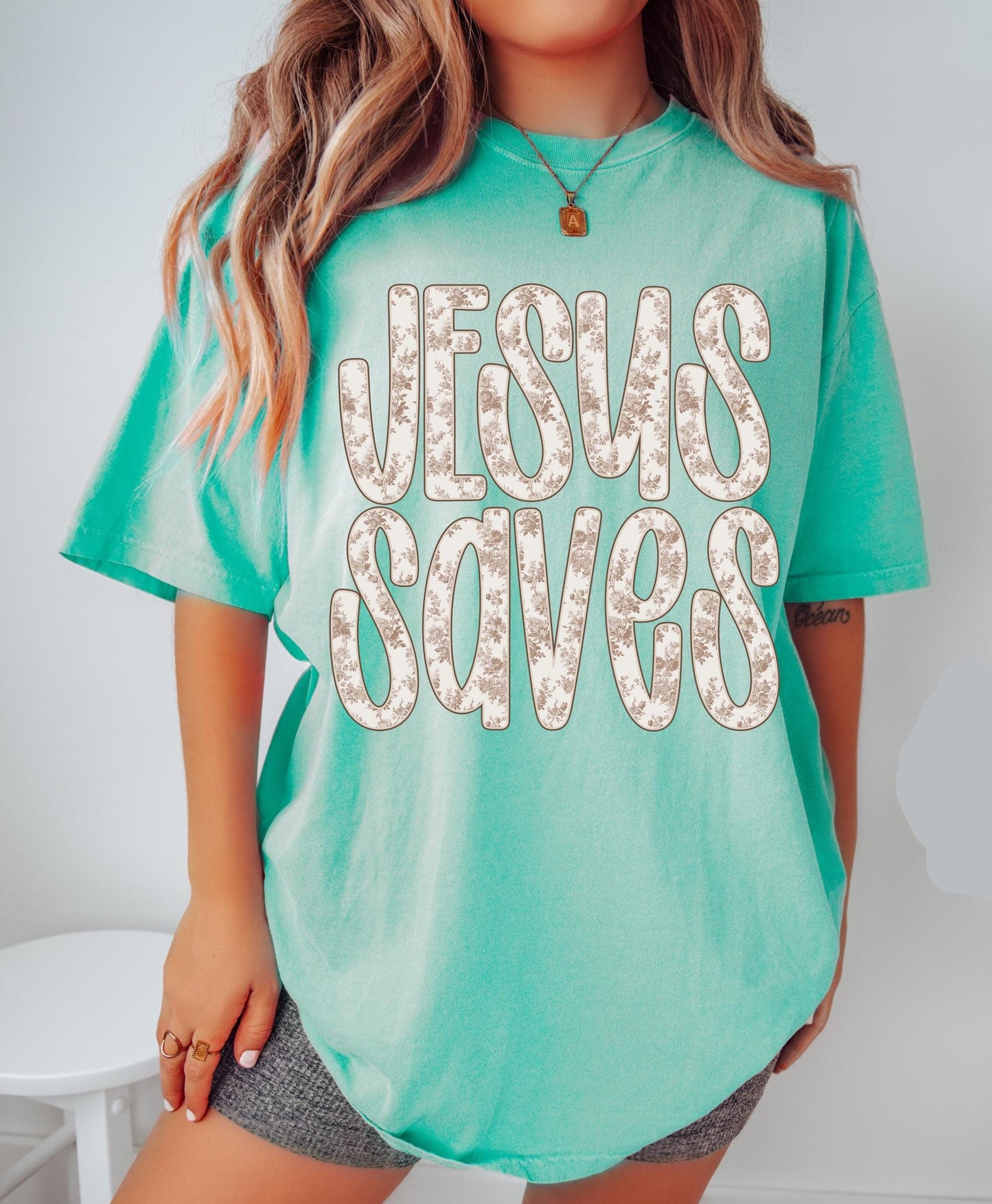 Jesus Saves Tee V12