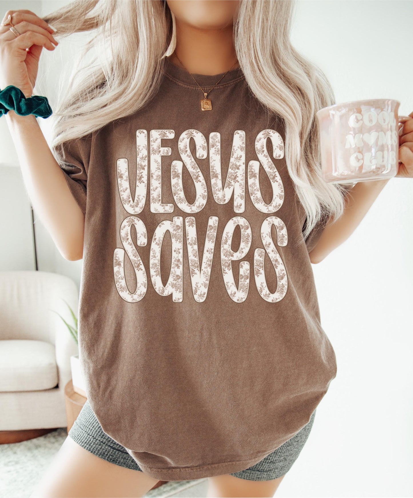 Jesus Saves Tee V12