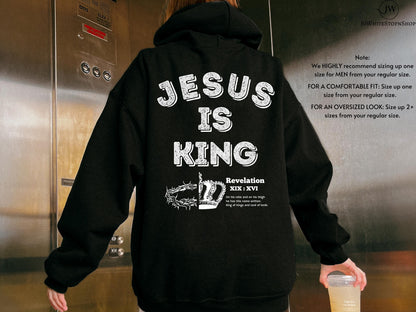 Jesus Is King Gym Hoodie