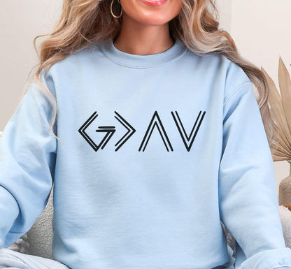 God Is Greater Sweater V3