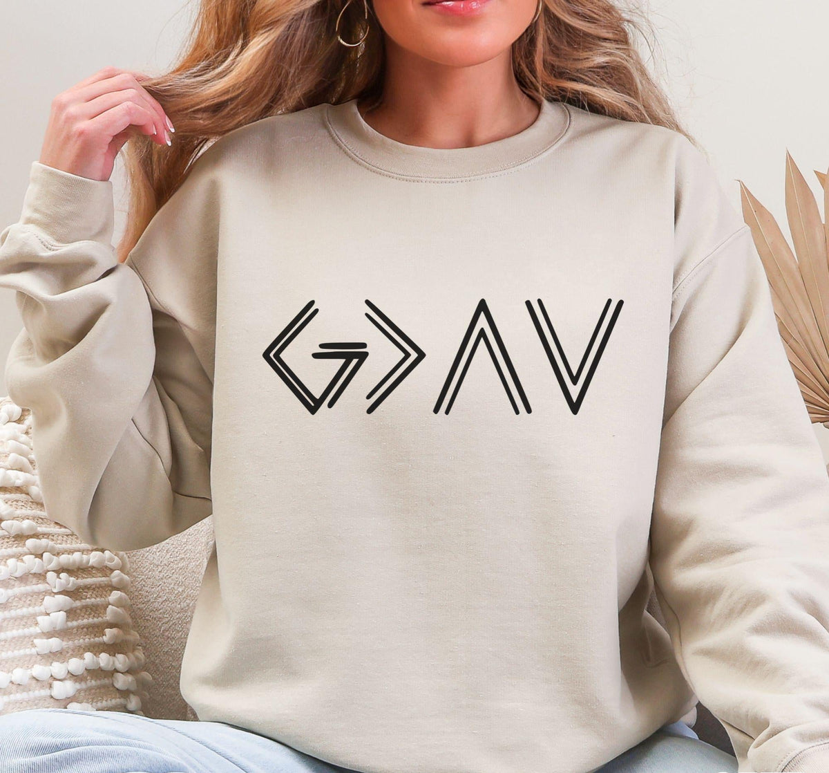 God Is Greater Sweater V3