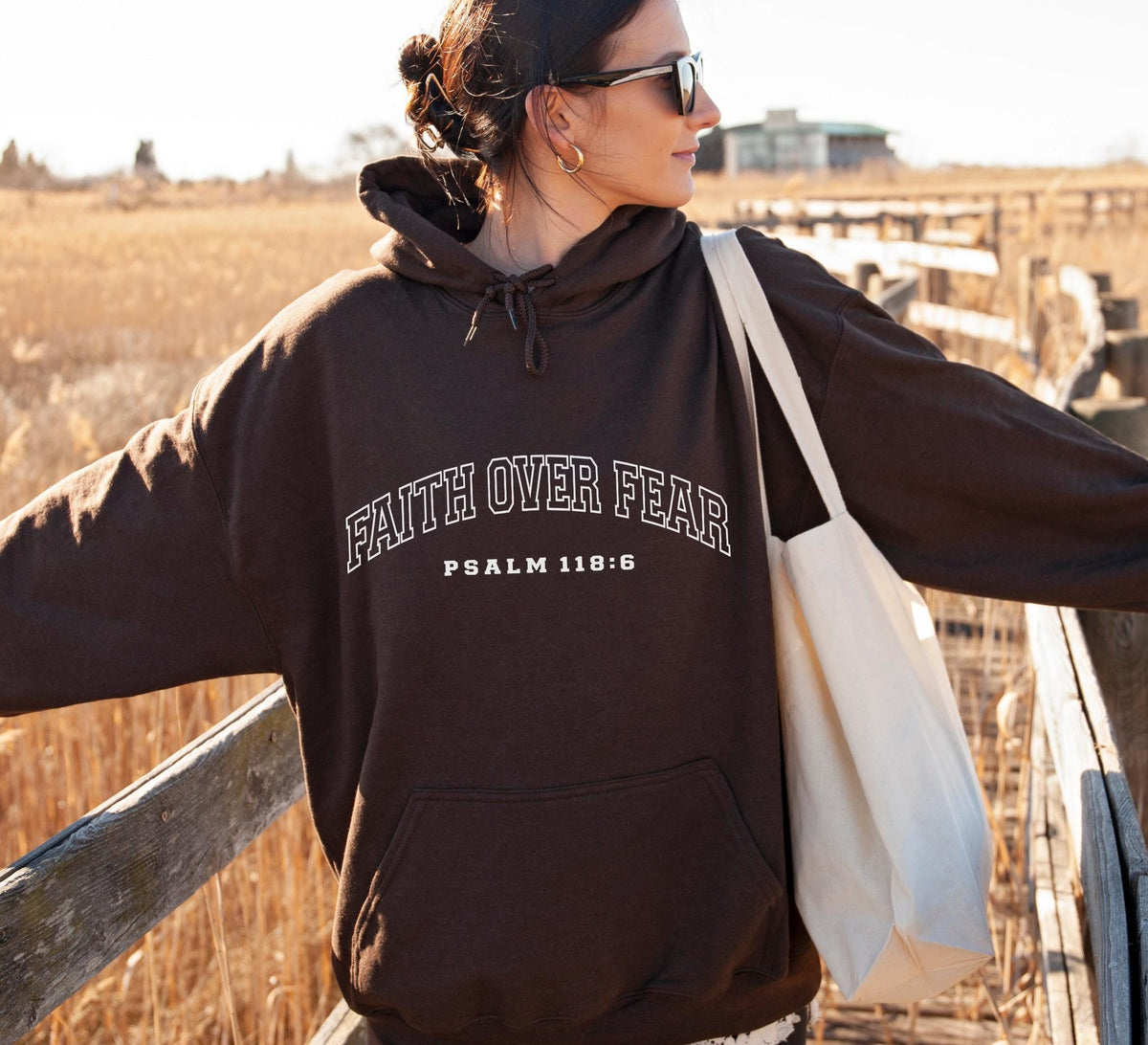 Faith Over Fear Hoodie V6