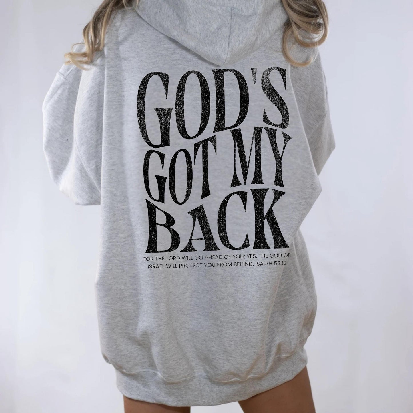 God's Got My Back Hoodie V2