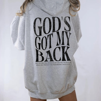 God's Got My Back Hoodie V2