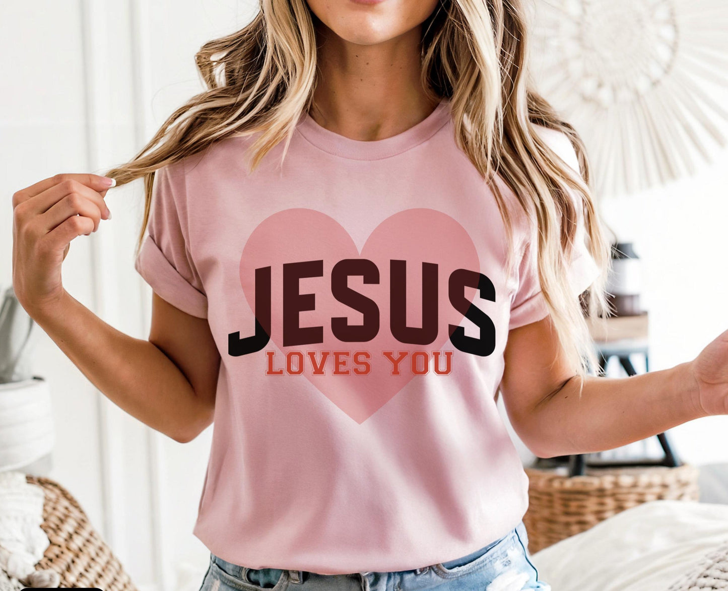 Jesus Loves You T-Shirt V