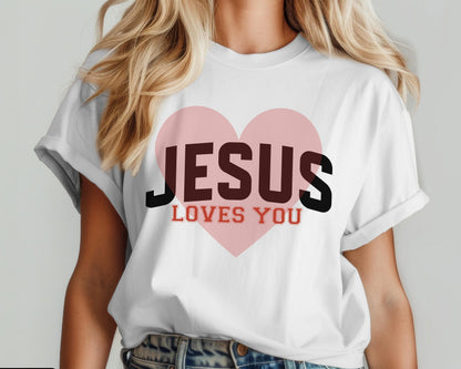 Jesus Loves You T-Shirt V